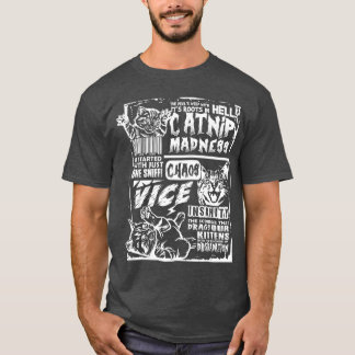 Katzenminze-Wahnsinn Lustige Katzen-Geschenke für  T-Shirt