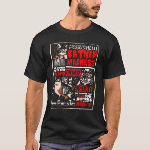 Katzenminze-Wahnsinn Süße Katze Katzenliebhaber-Ge T-Shirt