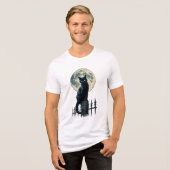 Katzenmoonlight-T - Shirt (Vorderseite voll)