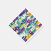 Katzenmosaik 3 serviette (Ecke)