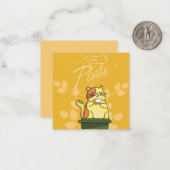 KatzenMotivierend Mitteilungskarte (Vorderseite/Rückseite Beispiel)