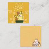 KatzenMotivierend Mitteilungskarte (Vorne/Hinten)