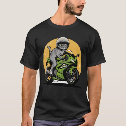 Katzenmoto T-Shirt (Vorderseite)