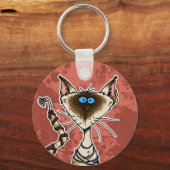 Katzenmumie Schlüsselanhänger (Vorderseite)