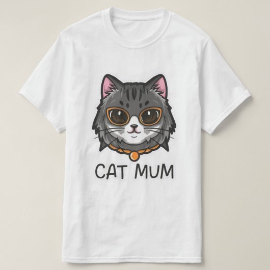 Katzenmuschel T-Shirt (Design vorne)