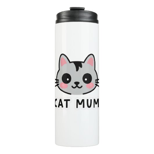 Katzenmuschel Thermosbecher (Vorderseite)