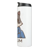 Katzenmuschel Thermosbecher (Nach rechts gedreht)