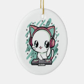 Katzenmusik Keramik Ornament (Rechts)