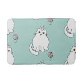 Katzenmuster Badematte (Vorderseite)