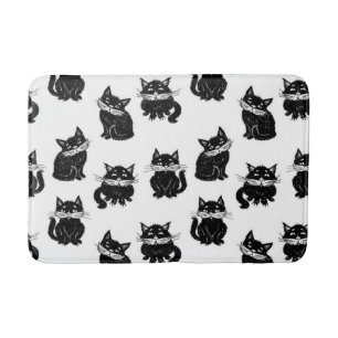 Katzenmuster Badematte