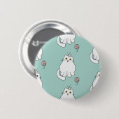 Katzenmuster Button (Vorne & Hinten)