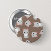 Katzenmuster Button (Vorne & Hinten)