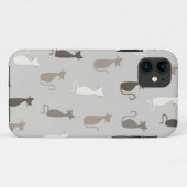 Katzenmuster Case-Mate iPhone Hülle (Rückseite (Horizontal))