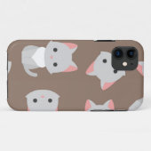 Katzenmuster Case-Mate iPhone Hülle (Rückseite (Horizontal))