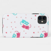 Katzenmuster Case-Mate iPhone Hülle (Rückseite (Horizontal))