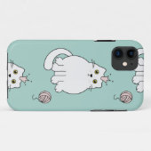 Katzenmuster Case-Mate iPhone Hülle (Rückseite (Horizontal))