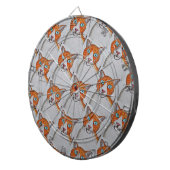 Katzenmuster-Dartboard Dartscheibe (Vorderseite rechts)