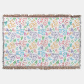 Katzenmuster Decke (Vorderseite)