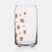 Katzenmuster Dosenglas (Links)