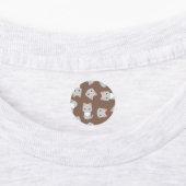 Katzenmuster Etiketten (Befestigt)