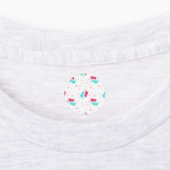 Katzenmuster Etiketten (Befestigt)