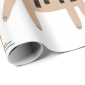 Katzenmuster Geschenkpapier (Rolleneckpunkt)