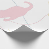 Katzenmuster Geschenkpapier (Ecke)