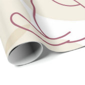 Katzenmuster Geschenkpapier (Rolleneckpunkt)