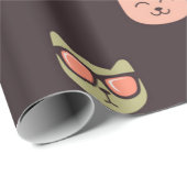 Katzenmuster Geschenkpapier (Rolleneckpunkt)