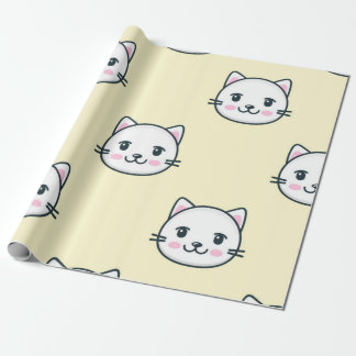 Katzenmuster Geschenkpapier