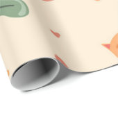 Katzenmuster Geschenkpapier (Rolleneckpunkt)
