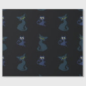 Katzenmuster Geschenkpapier (Flach)