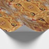 Katzenmuster Geschenkpapier (Ecke)