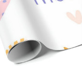 Katzenmuster Geschenkpapier (Rolleneckpunkt)