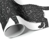 Katzenmuster Geschenkpapier (Rolleneckpunkt)