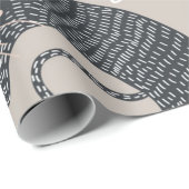 Katzenmuster Geschenkpapier (Rolleneckpunkt)