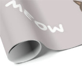 Katzenmuster Geschenkpapier (Rolleneckpunkt)