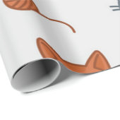 Katzenmuster Geschenkpapier (Rolleneckpunkt)