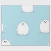 Katzenmuster Geschenkpapier (Flach)