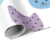 Katzenmuster Geschenkpapier (Rolleneckpunkt)
