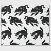 Katzenmuster Geschenkpapier (Flach)