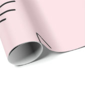 Katzenmuster Geschenkpapier (Rolleneckpunkt)