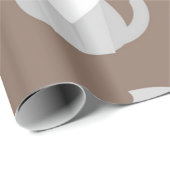 Katzenmuster Geschenkpapier (Rolleneckpunkt)