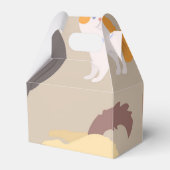 Katzenmuster Geschenkschachtel (Rückseite)