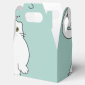 Katzenmuster Geschenkschachtel (Geöffnet)