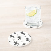 Katzenmuster Getränkeuntersetzer (Seite)