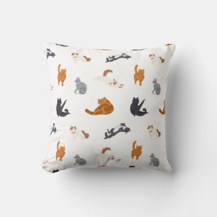 Katzenmuster Kissen