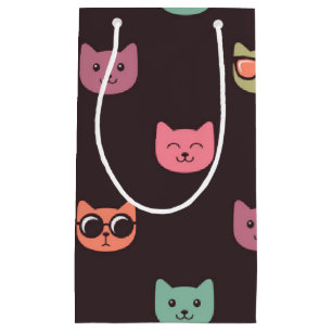 Katzenmuster Kleine Geschenktüte