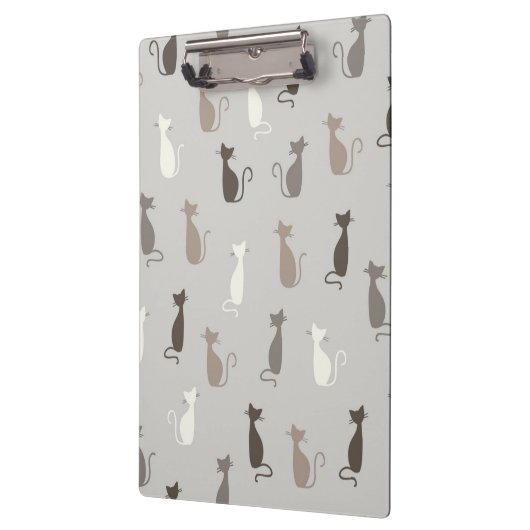 Katzenmuster Klemmbrett (Links)