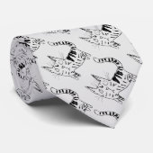 Katzenmuster-Krawatte Krawatte (Gerollt)